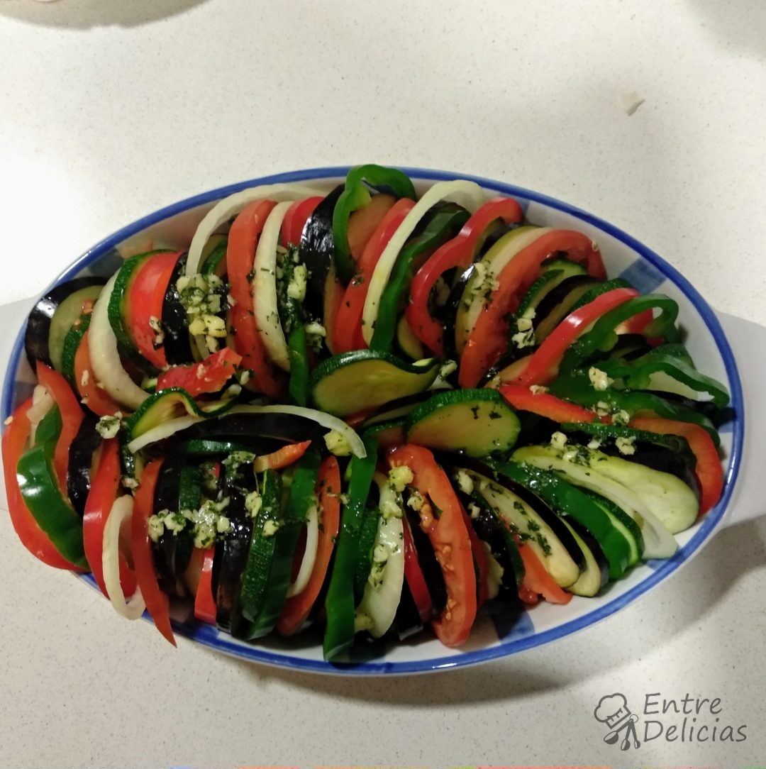 VERDURAS AL HORNO CON BECHAMEL LIGERA Mambo - Entre Delicias