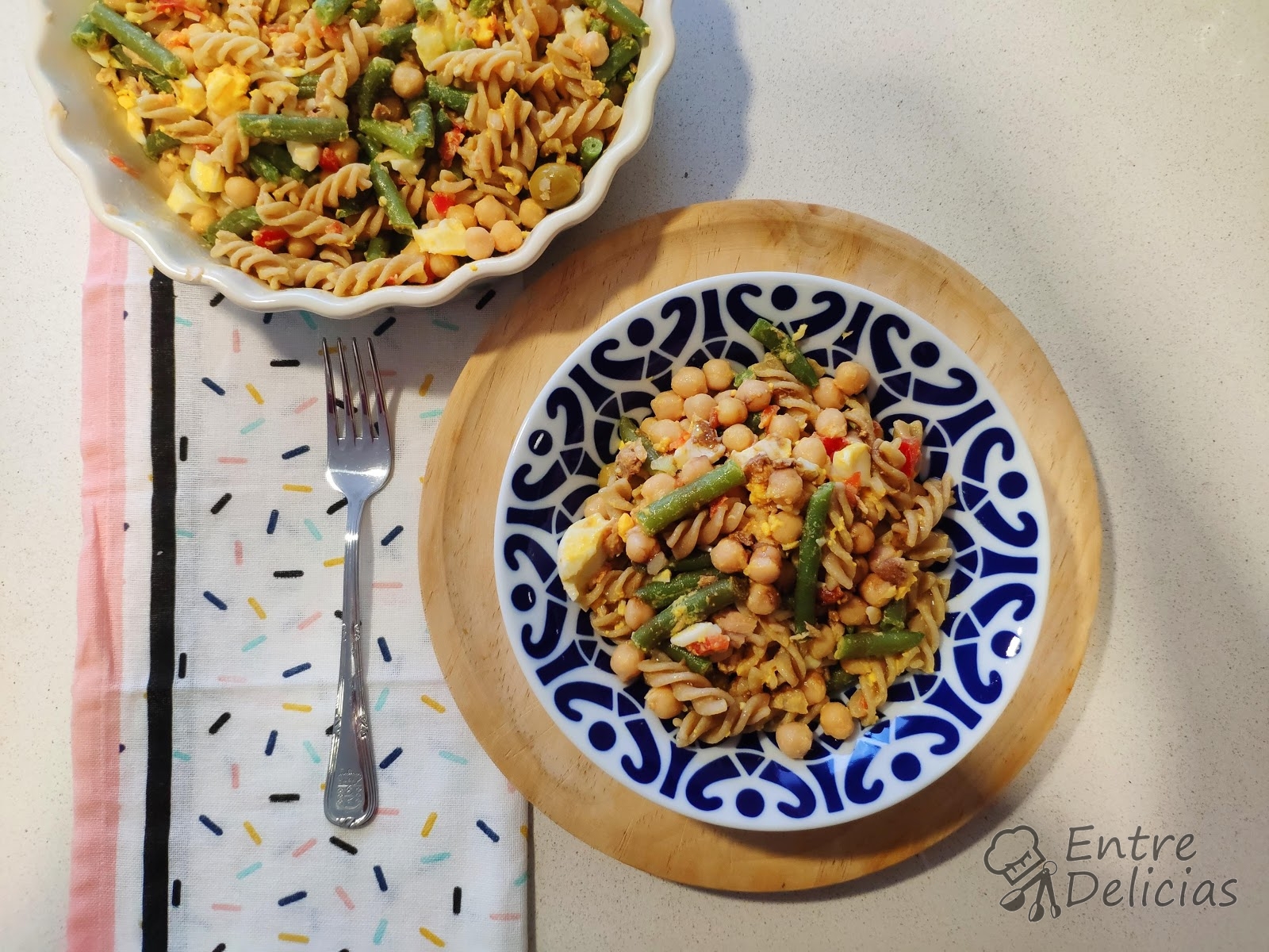 ENSALADA DE GARBANZOS Y JUD AS Mambo Entre Delicias