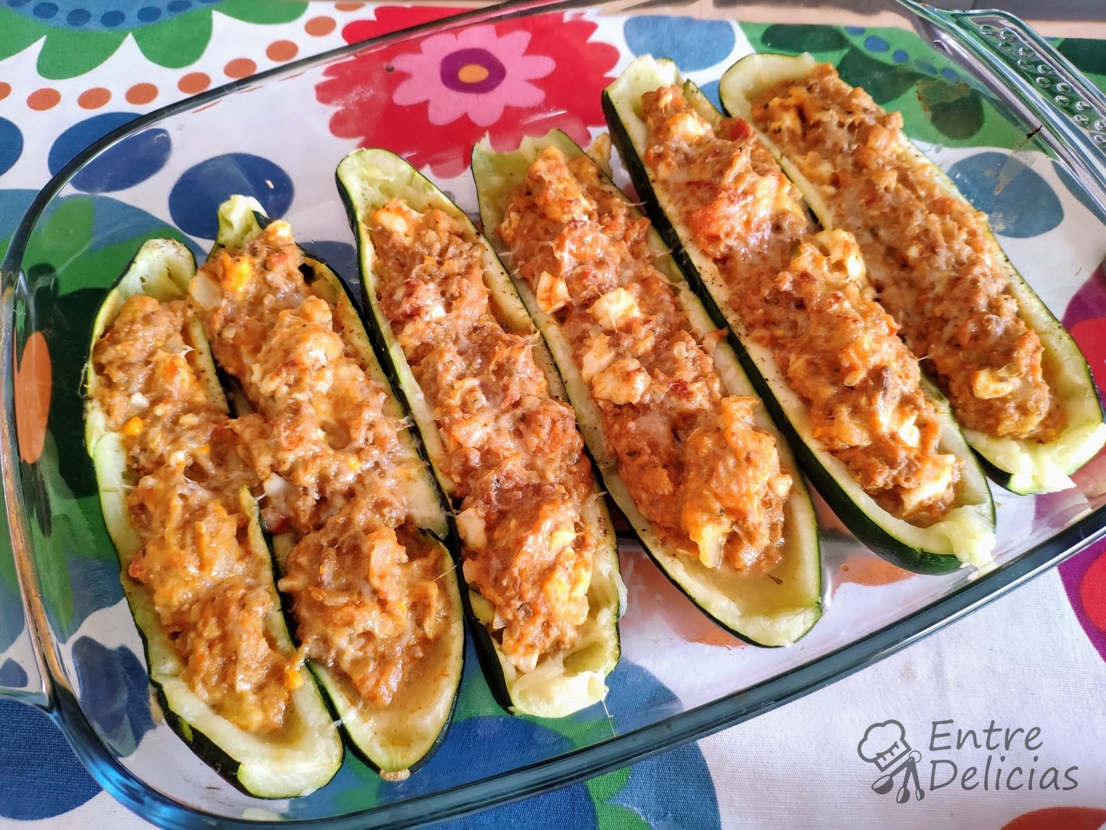 CALABACINES RELLENOS DE BOLO ESA Mambo Entre Delicias