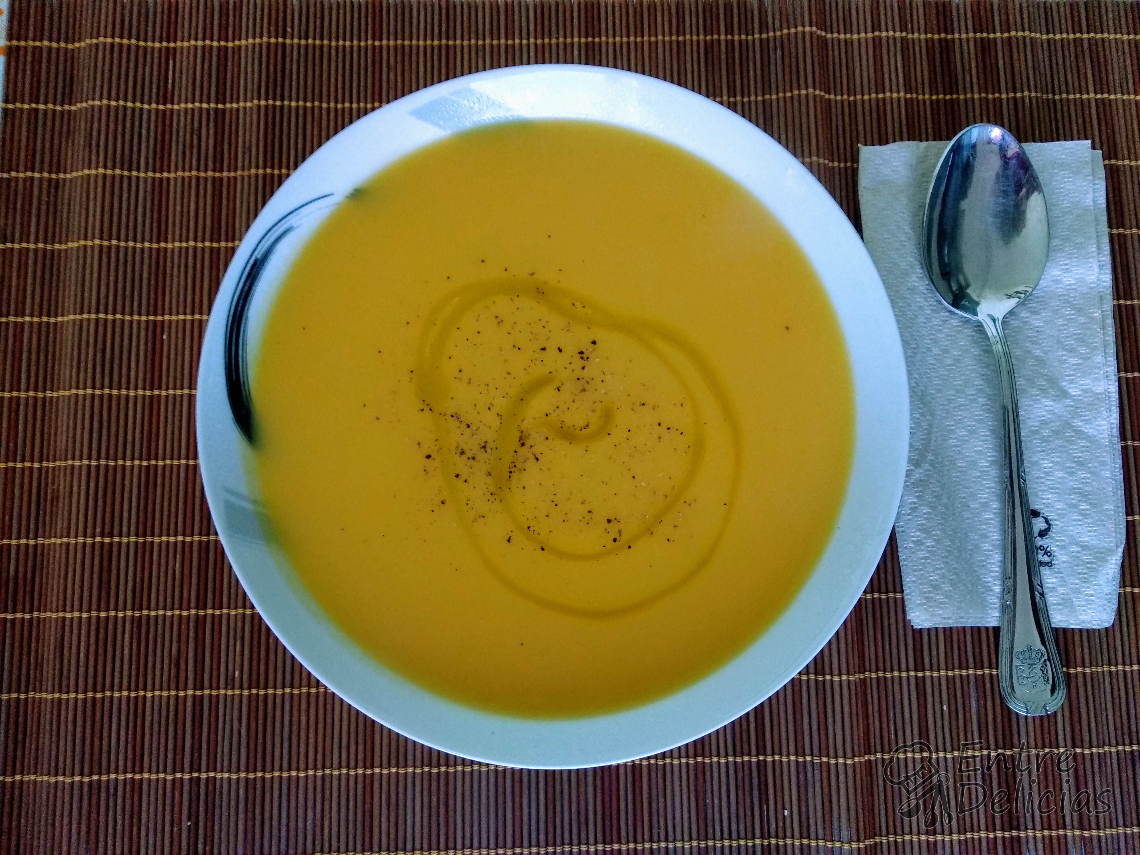 CREMA DE CALABAZA Mambo Entre Delicias